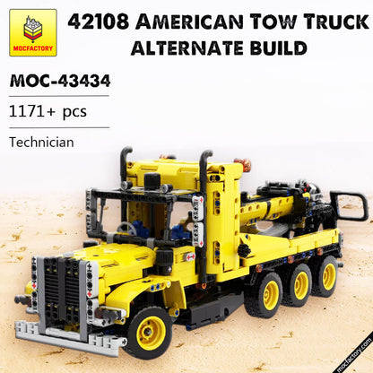 MOC-43434 American Tow Truck ? alternate LEGO 42108 Construction vehicle by timtimgo