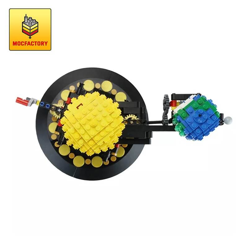 MOC 4477 Earth, Moon and Sun Orrery by JKBrickworks Creator Expert