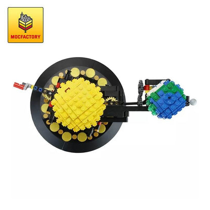 MOC 4477 Earth, Moon and Sun Orrery by JKBrickworks Creator Expert