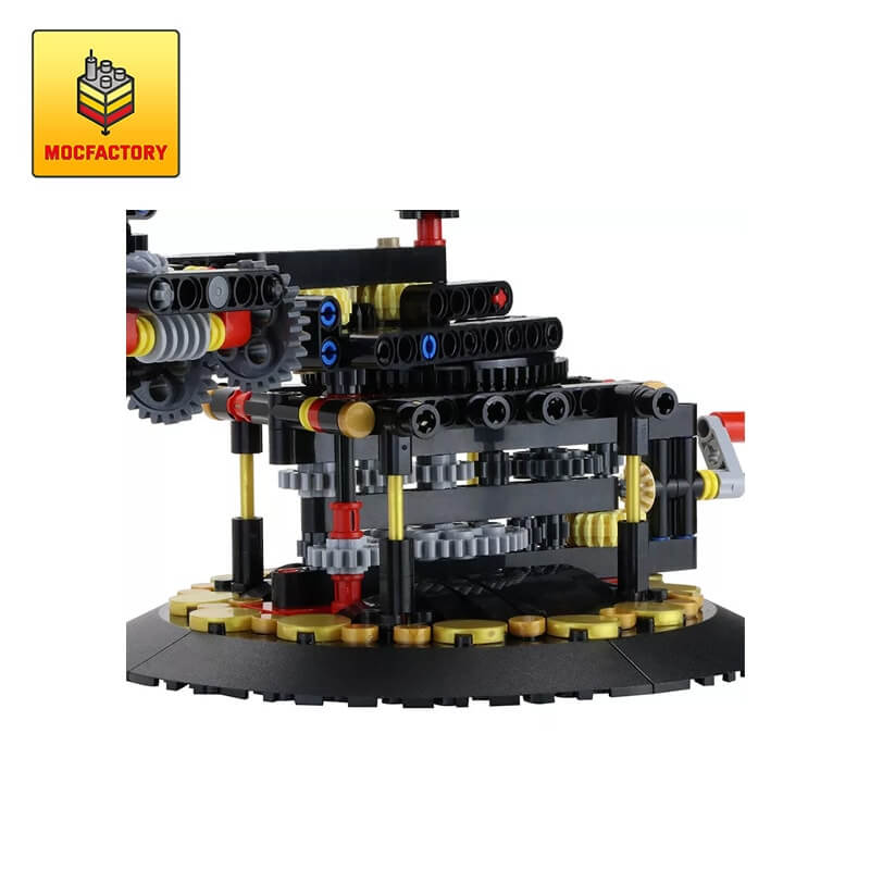 MOC 4477 Earth, Moon and Sun Orrery by JKBrickworks Creator Expert