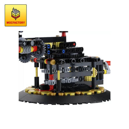 MOC 4477 Earth, Moon and Sun Orrery by JKBrickworks Creator Expert