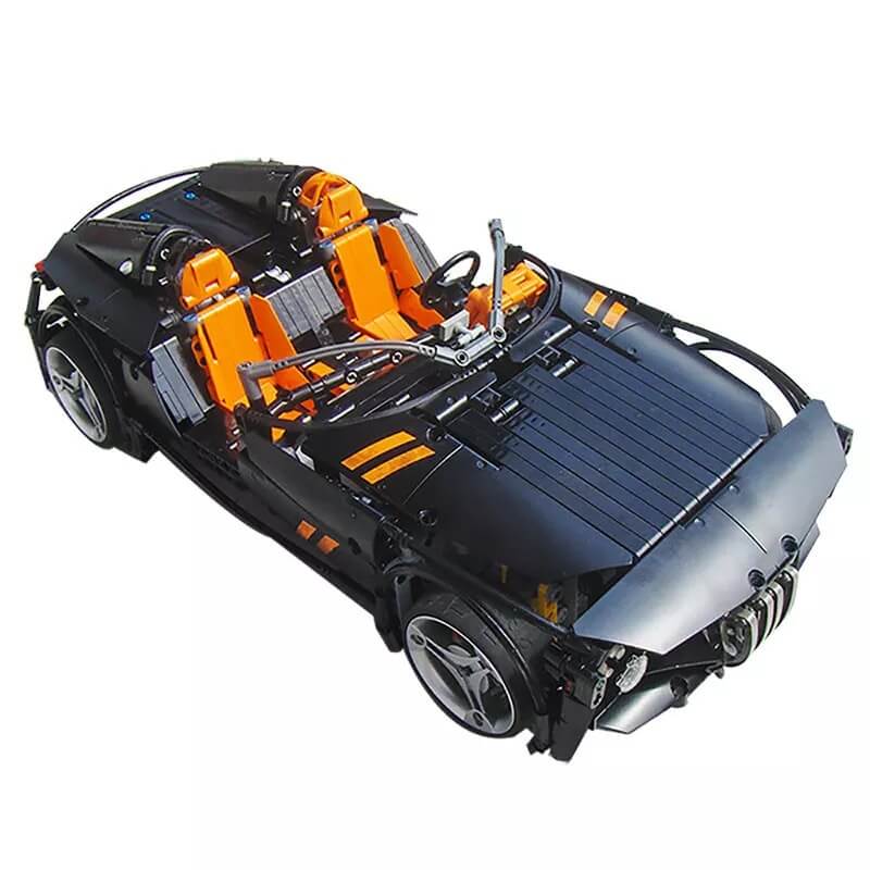 MOC 4521 BMW 328 Hommage Super classic car by Jeroen Ottens