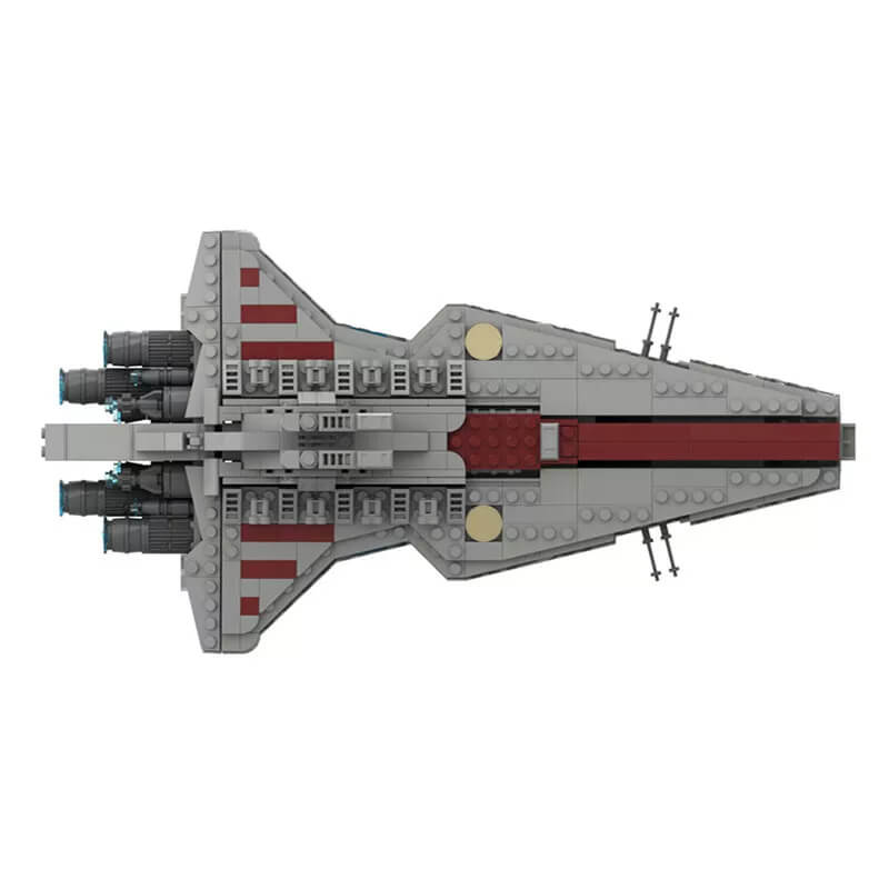 MOC-45566 Venator Class Republic attack cruiser Star Wars by Red5-Leader
