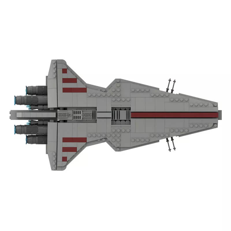 MOC-45566 Venator Class Republic attack cruiser Star Wars by Red5-Leader