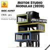 MOC-46907 Motor Studio Modular (2020) Modular Buildings by ohsojang