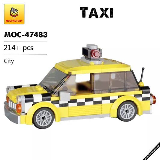 MOC-47483 City Taxi by BrickPolis