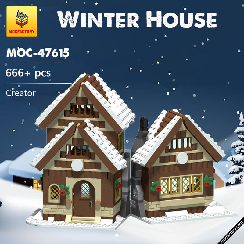 MOC-47615 Winter House Creator by MX32
