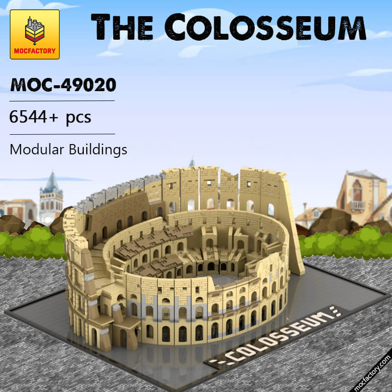 MOC-49020 The Colosseum Modular Buildings by brickgloria