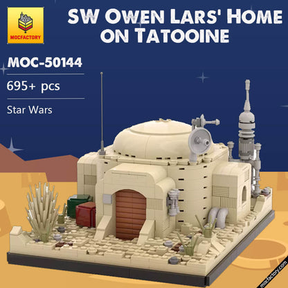 MOC-50144 SW Owen Lars? Home on Tatooine Star Wars by MOCOPOLIS