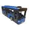 MOC-5161 Motorized Blue Bus by HallBricks