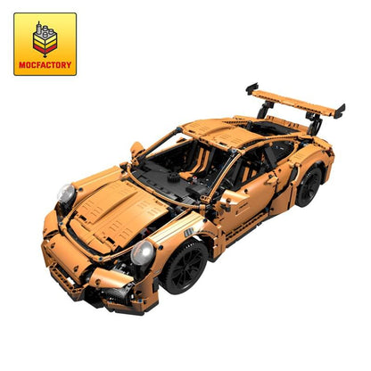 MOC-8003 42056 Pimp up my yellow Porsche by jb70