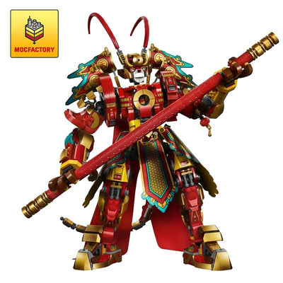 82220 Monkey King Warrior Mech Compatible with LEGO 80012