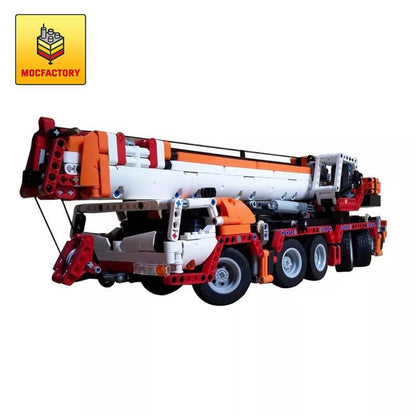 MOC-8316 Five-axle crane super construction vehicle by ErikLeppen