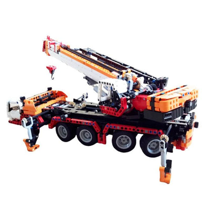 MOC-8316 Five-axle crane super construction vehicle by ErikLeppen