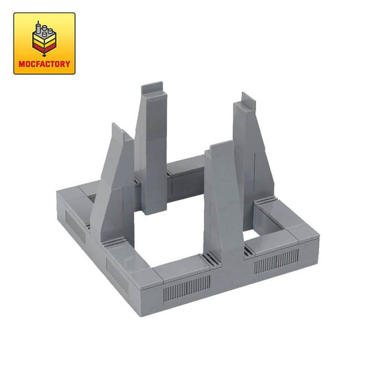 MOC 8497 Saturn V Launch Platform spaceship by JKBrickworks