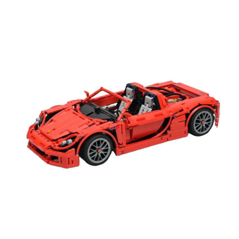 MOC 8579 Porsche Carrera GT (1:10) Red Super car by Artemy Zotov