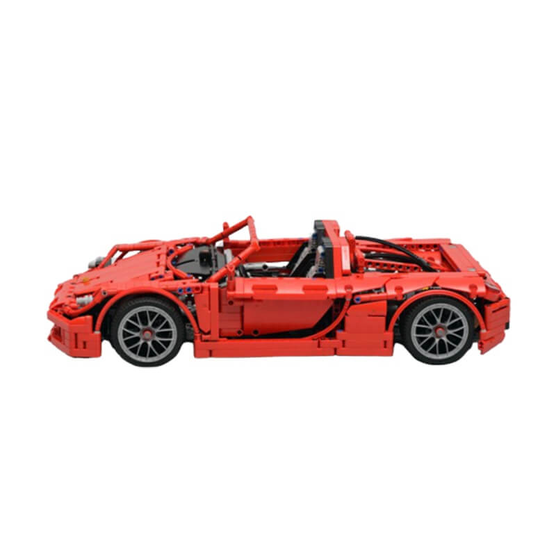MOC 8579 Porsche Carrera GT (1:10) Red Super car by Artemy Zotov