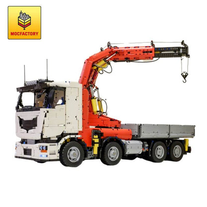 MOC 8800 Crane Truck by Lucioswitch81 (With RC Motor)