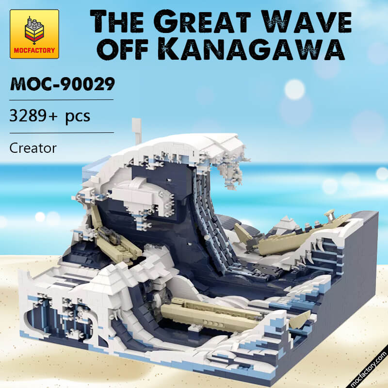MOC-90029 The Great Wave off Kanagawa Creator