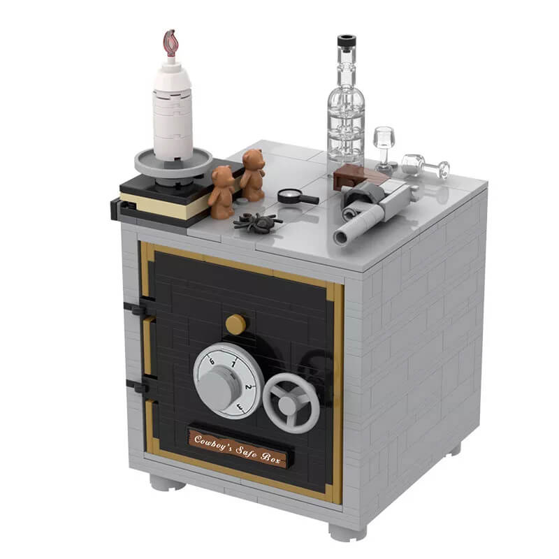 MOC-90032 Sheriff?s Safe with Combination Lock Creator