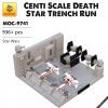 MOC-9741 Centi Scale Death Star Trench Run Star Wars by Whovian41110