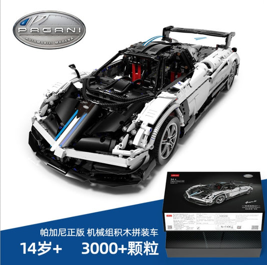 MOC 97900 Technic Series Pagani Zonda Super Race Car Set Building Blocks Bricks Kit Toys Ship From China