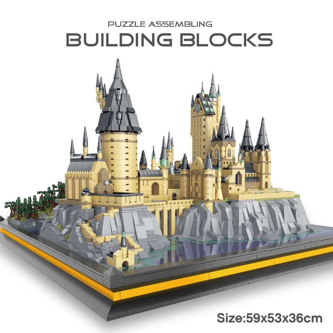 MOC BLOCKS M10001 Hogwarts Castle Small Scale 7200+ Pcs