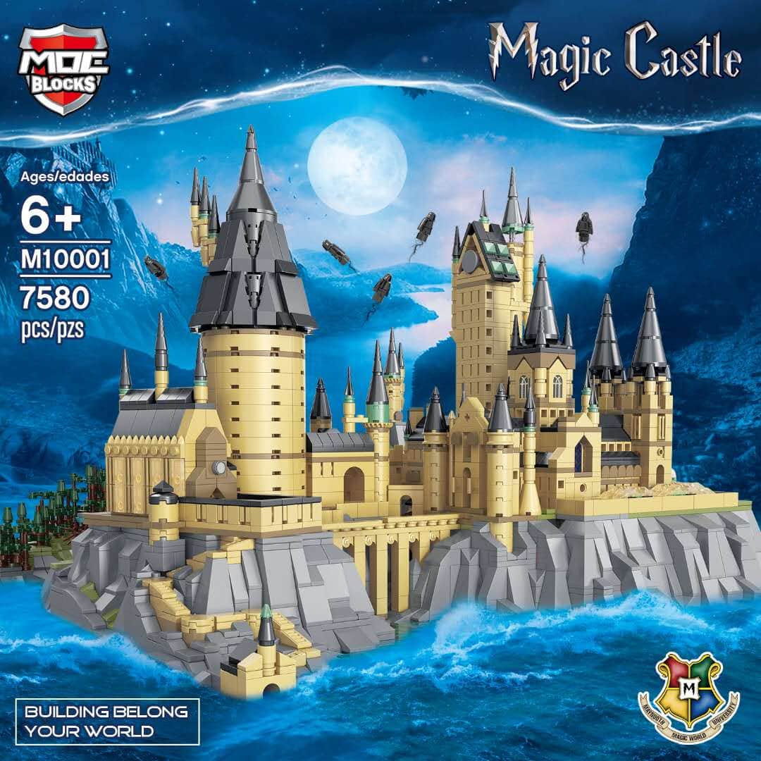 MOC BLOCKS M10001 Hogwarts Castle Small Scale 7200+ Pcs