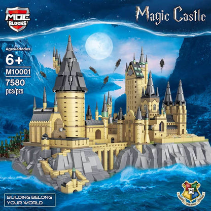 MOC BLOCKS M10001 Hogwarts Castle Small Scale 7200+ Pcs