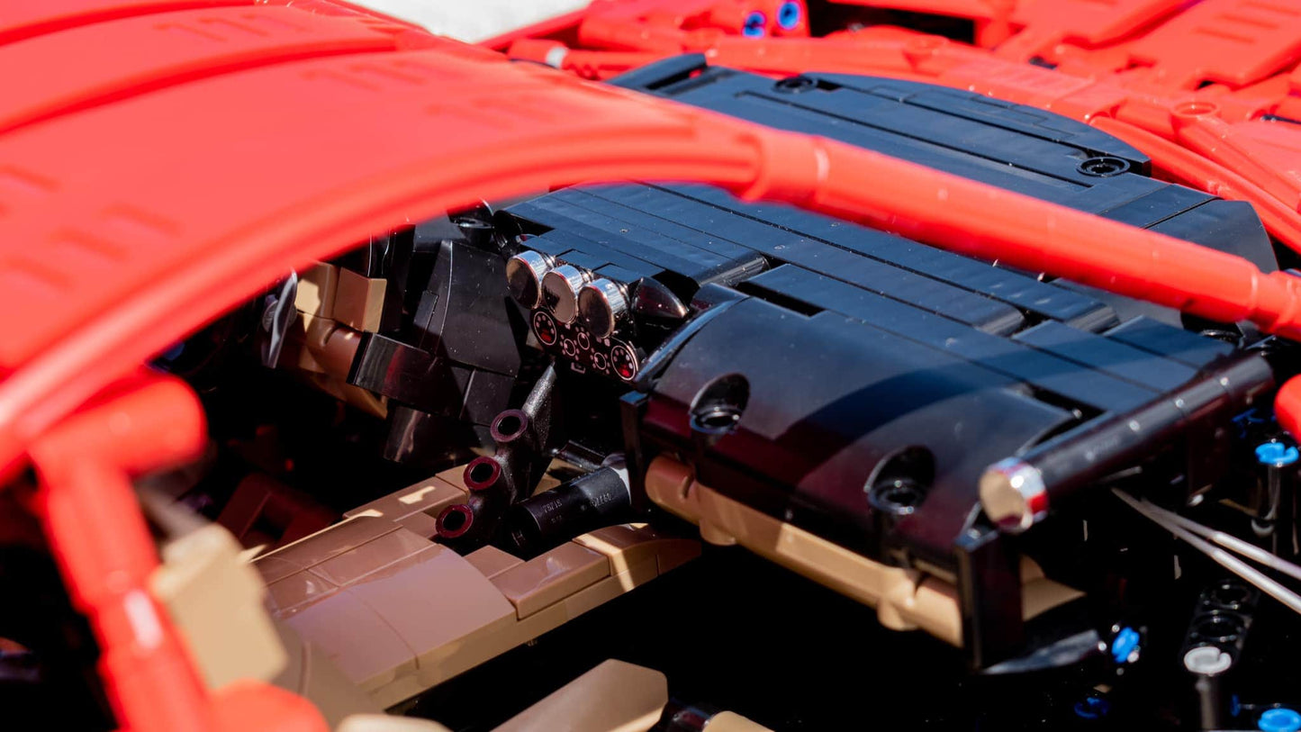 MOC 41271 Ferrari F12 Super Car ? red by Loxlego