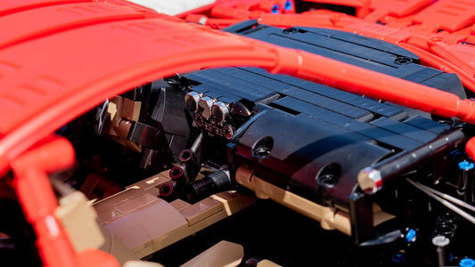 MOC 41271 Ferrari F12 Super Car ? red by Loxlego