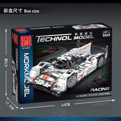 MORK 022012 Technic Series "Porsche" 919 "Hybrid" Sports-car racing model 1722Pcs Building Block Toy From China