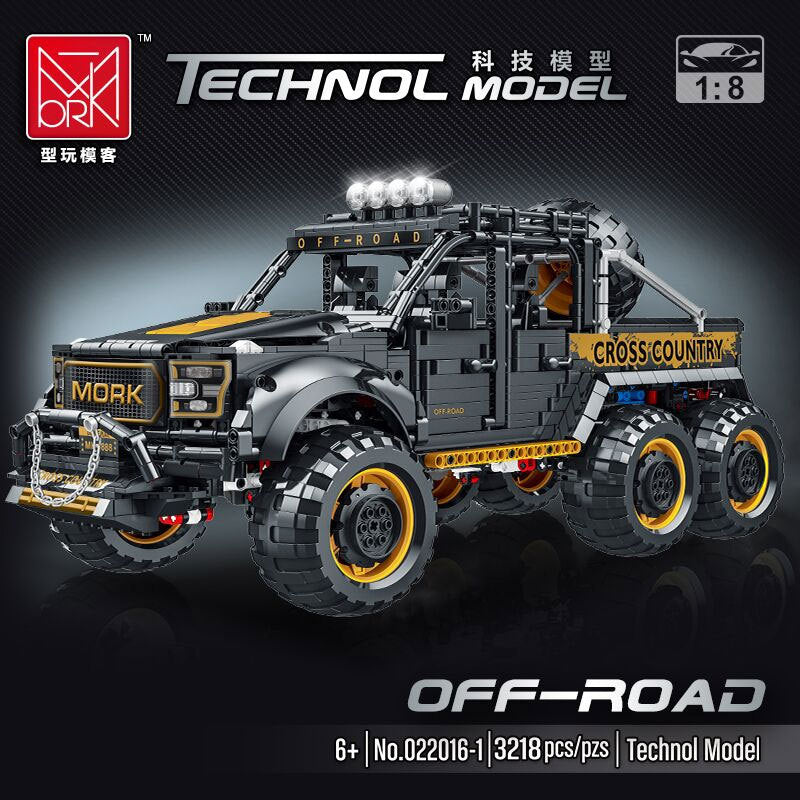 MORK 022016 High-Tech Series Off-Road Building Blocks 3218pcs Bricks From China