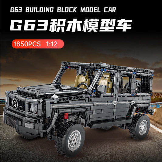 MORKMODEL 023003-1 Technic MOC Benchi G63 Static model building blocks 1850pcs Toys For Gift from China