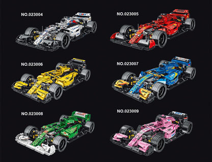 MORKMODEL  023008 Technic Series 42096 alternate - F1 Car Building Blocks 1099pcs bricks Toys For Gift from China