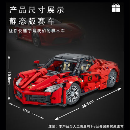 MORKMODEL 023014 Technic 'Ferrari' supercar Building block toy model 1659pcs from China