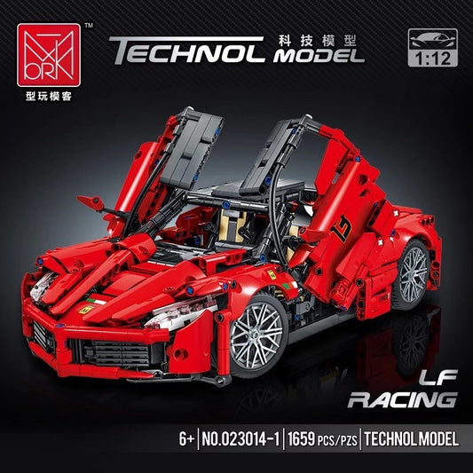 MORKMODEL 023014 Technic 'Ferrari' supercar Building block toy model 1659pcs from China