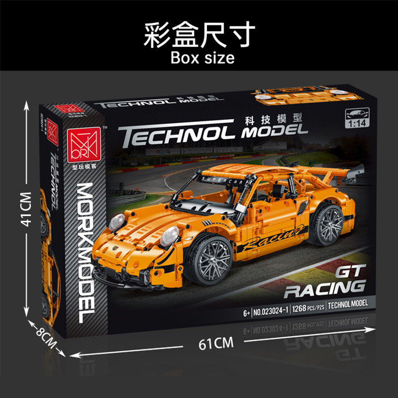 MORKMODEL 023024-1 Technic “Porsche” GT RACING building blocks 1268pcs bricks Toys For Gift from China