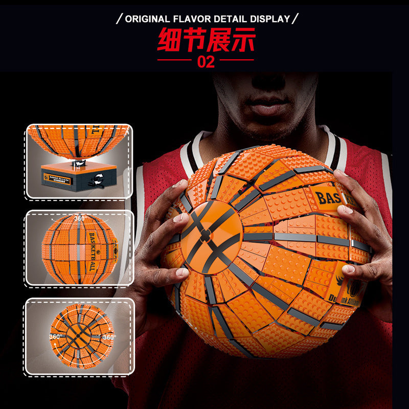 MORKMODEL 031008 Idea Basketball 1：1 Building Blocks 2221pcs Bricks Toys For Gift Ship From China