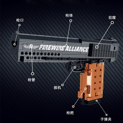 MORKMODEL 051008 Technic Desert Eagle Pistol building blocks 555pcs bricks Toys For Gift from China
