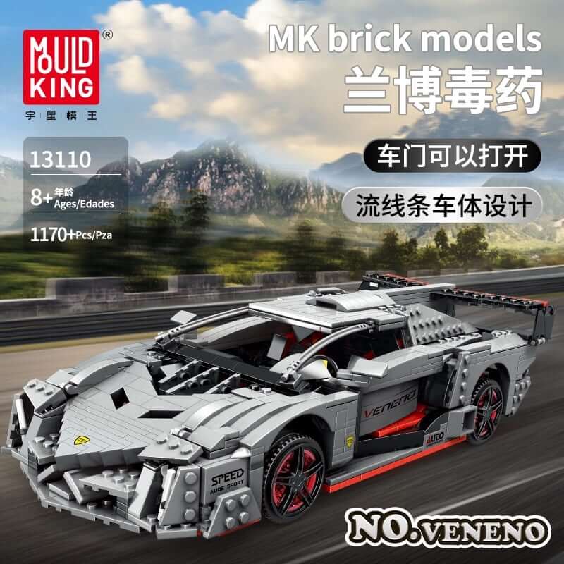 MOULD KING 13110 Lamborghini poison Creative Idea: Veneno