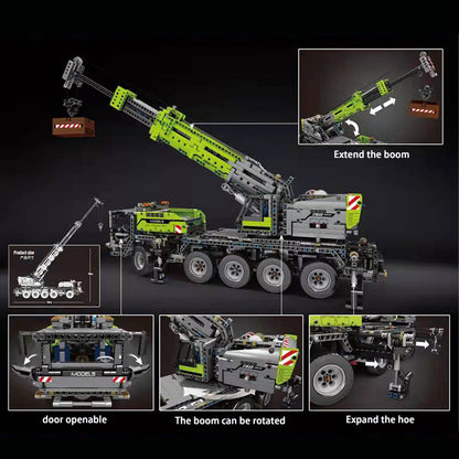 MOULD KING 17035 RC APP Control High-tech Car Ultimate 42009 Technic Building Blocks 2819pcs bricks with Motor ship from China