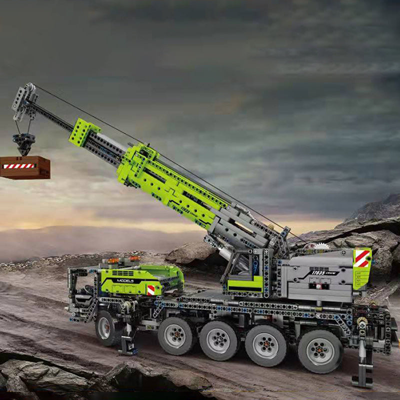 MOULD KING 17035 RC APP Control High-tech Car Ultimate 42009 Technic Building Blocks 2819pcs bricks with Motor ship from China