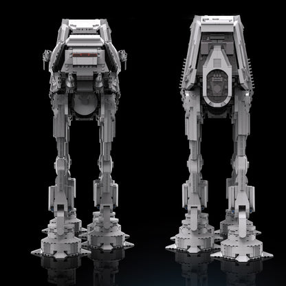 MOULD KING 21015 Minifig Scale AT-AT w Interior with motor Compatible With 6919 pcs bricks Star Plan Building blocks ship from China.