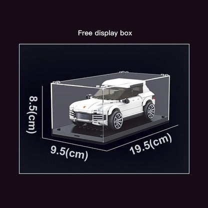 MOULD KINNG 27025 Technic Speed Champions Porsche Cayenne Racers Car Building Blocks 415pcss Bricks toys From China Delivery.