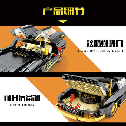 MOULDKING 10005 Technic Mercedes Benz 300SL Gullwing building blocks 886pcs bricks Toys For Gift from China