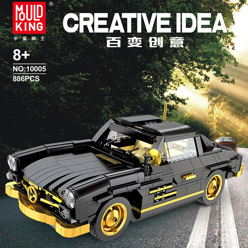 MOULDKING 10005 Technic Mercedes Benz 300SL Gullwing building blocks 886pcs bricks Toys For Gift from China