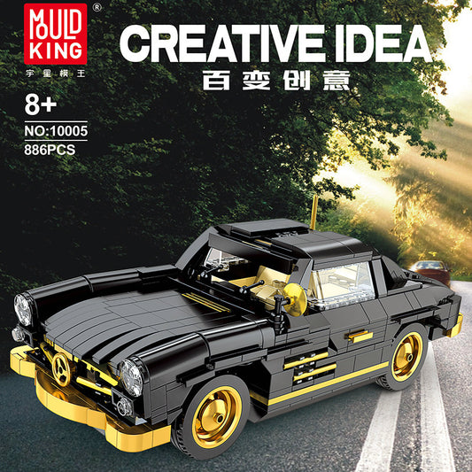 MOULDKING 10005 Technic Mercedes Benz 300SL Gullwing building blocks 886pcs bricks Toys For Gift from China