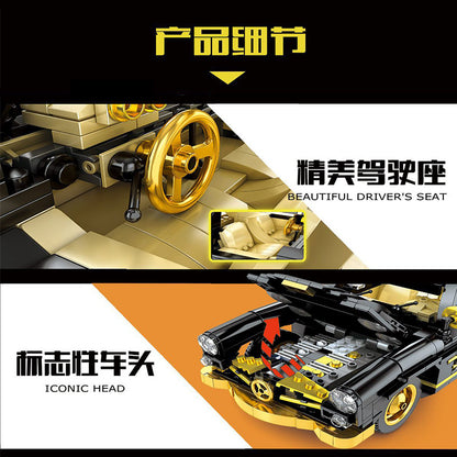MOULDKING 10005 Technic Mercedes Benz 300SL Gullwing building blocks 886pcs bricks Toys For Gift from China
