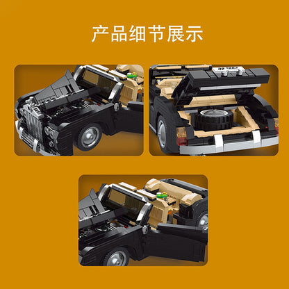 MOULDKING 10006 Technic 1964 RR Sliver Cloud Building Blocks 1096pcs Bricks Toys For Gift From China